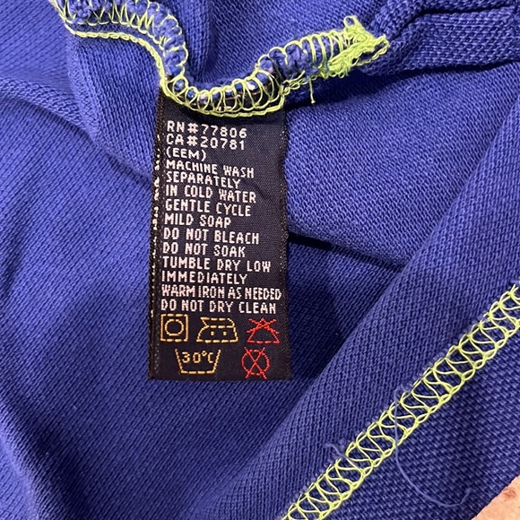 🤿Vintage Y2K Tommy Hilfiger Scuba Polo Mens US XL 🤿 - Picture 6 of 9